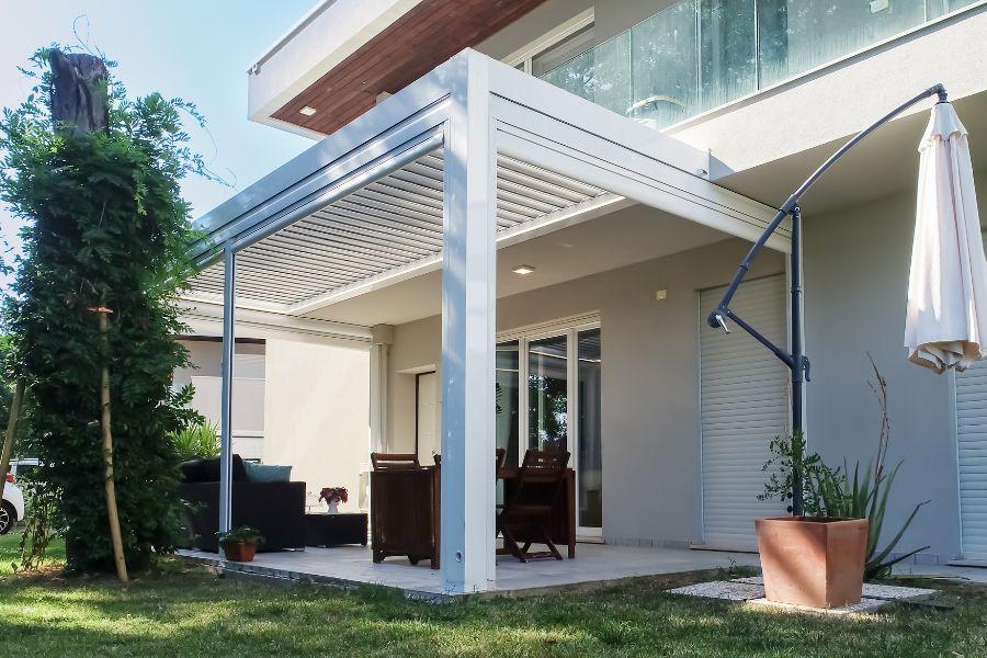 Pergola in alluminio