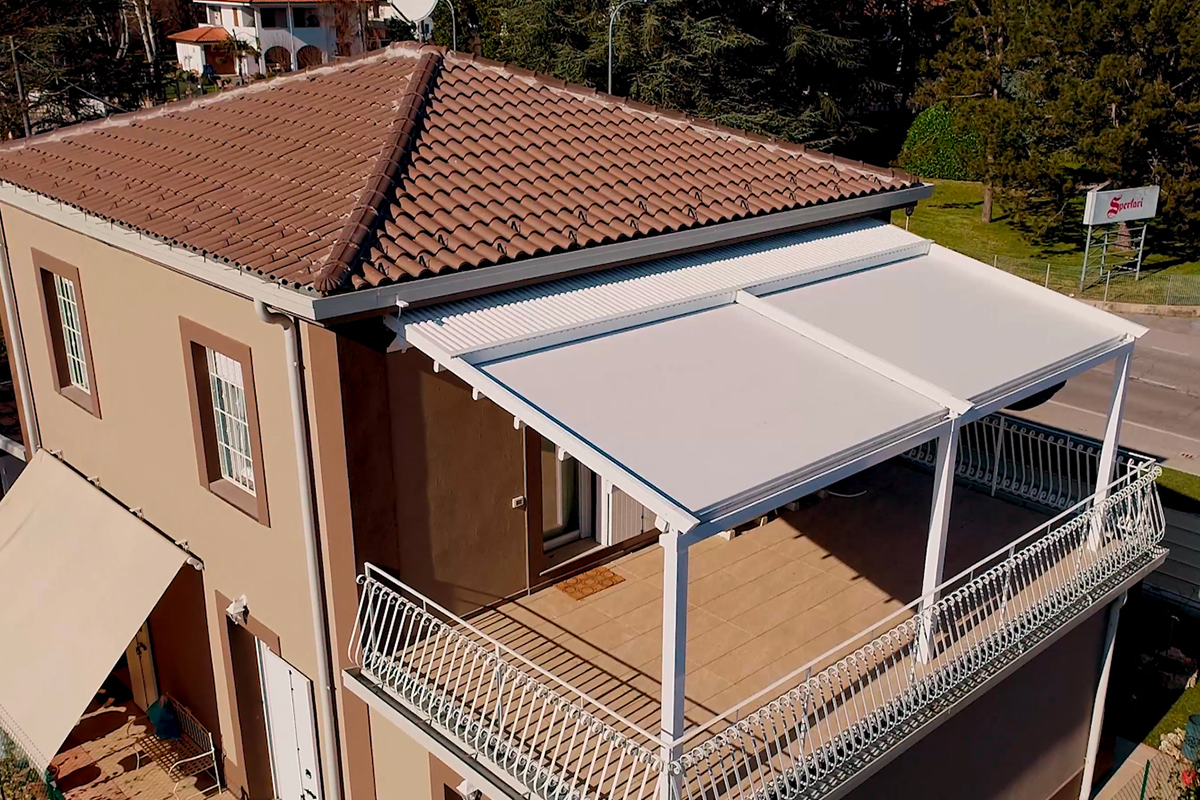 pergola esterna per copertura terrazzi